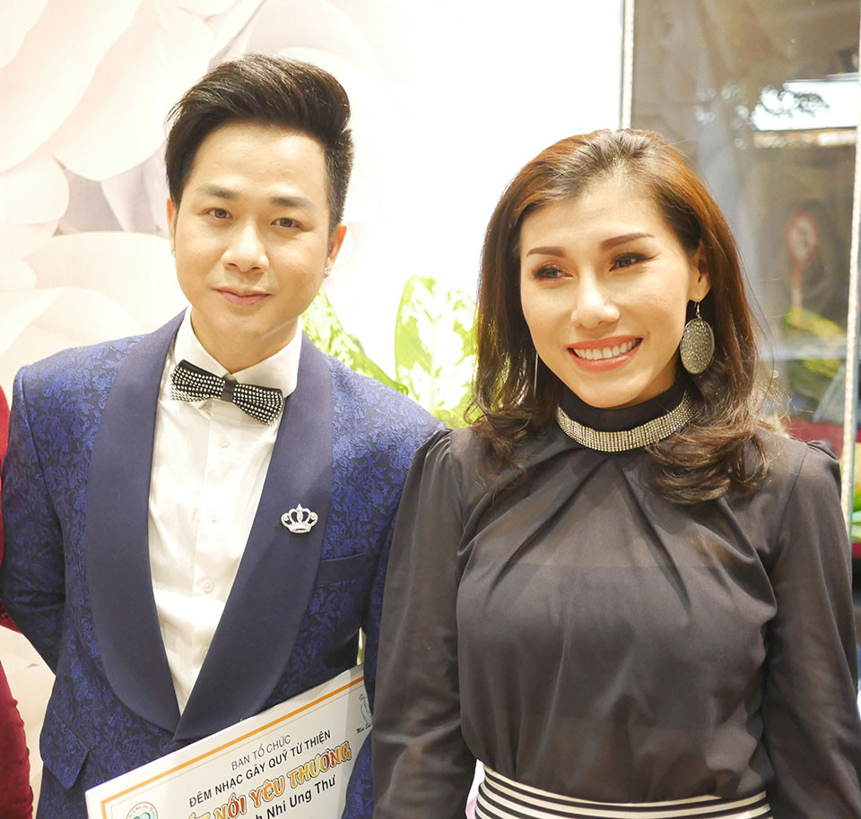 Ca si Ivy Tran tron vien di hat sau vu no tui nguc