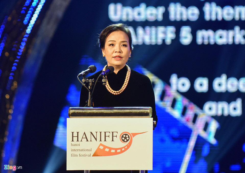 Cục trưởng Ngô Phương Lan khẳng định HANIFF lần thứ V đã diễn ra thành công tốt đẹp, và hy vọng thành phố Hà Nội có thể tiếp tục tổ chức liên hoan phim quốc tế lần VI trong năm 2020.