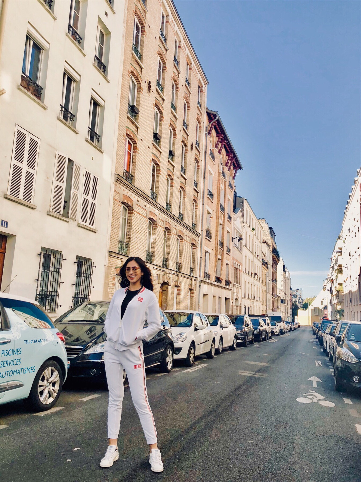  Hoa hậu Tiểu Vy cũng chuẩn bị tổng duyệt cho sự kiện quan trọng vào ngày mai.