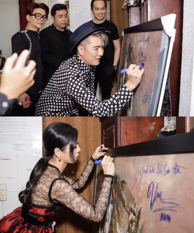 Dam Vinh Hung bi chi trich vi ky len tranh hoa si noi tieng-Hinh-2