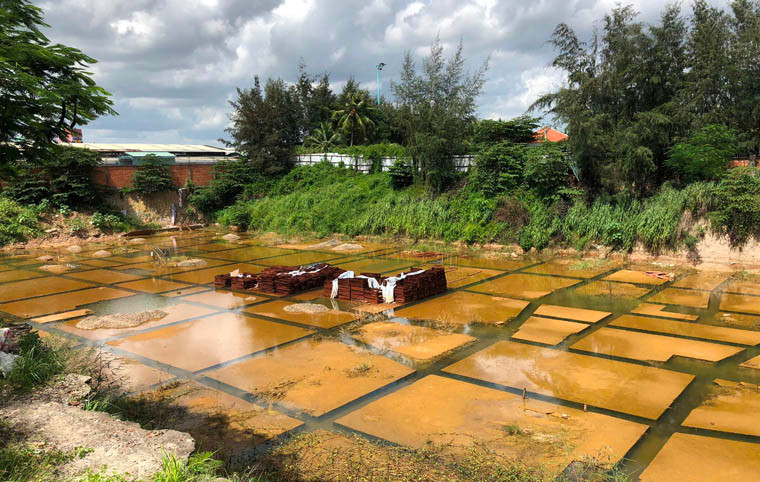 Theo tiết lộ của ông Nguyễn Văn Hòa - Chủ tịch HĐQT Công ty cổ phần đầu tư CTK - với báo chí thì CTK đã đổ một "đống tiền" vào dự án. Ảnh: Vũ Sơn.