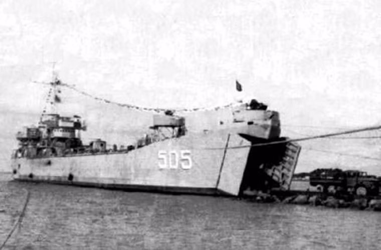 Tau do bo HQ-505 anh hung trong hai chien Truong Sa 1988