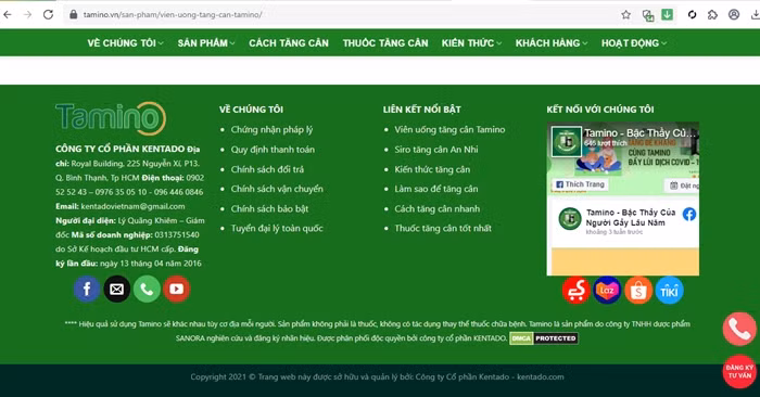 TPBVSK Tamino quang cao 