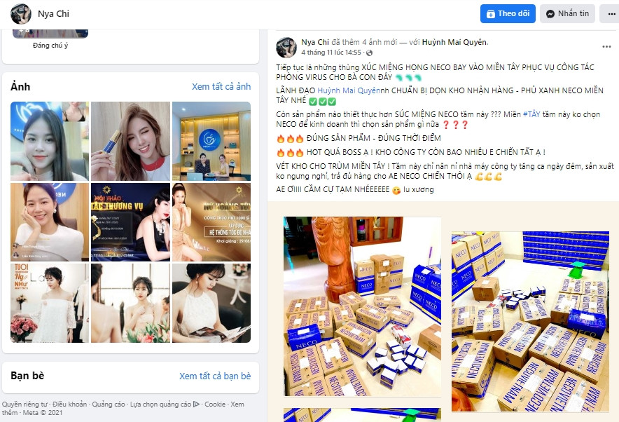 San pham xit hong, Cot Thien Ngoc NECO quang cao “no” cong dung: Xu ly ra sao?-Hinh-2