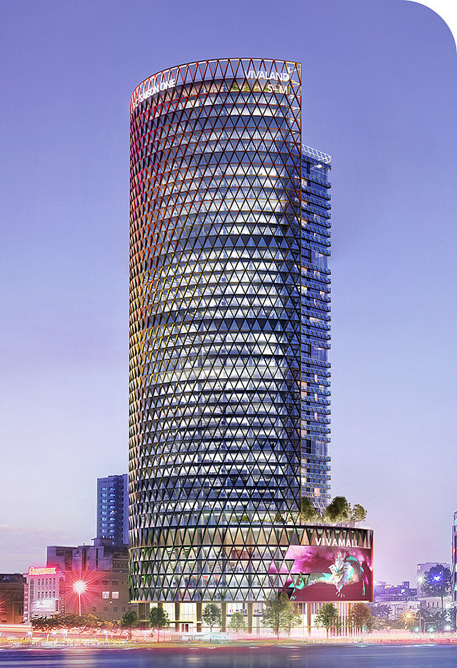 Phối cảnh dự án Saigon One Tower có "áo" mới và tên mới là "IFC One, Saigon".