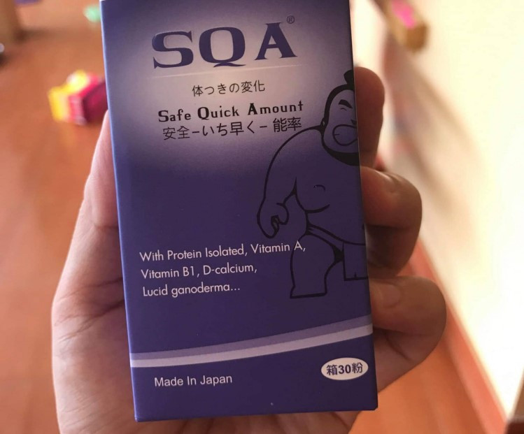 Vien uong tang can SQA Nhat Ban khong co trong danh sach nhap khau hai quan?