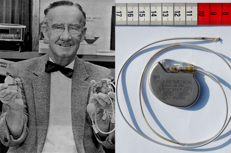 Thử nghiệm đầu tiên được tiến hành thành công năm 1959 đã giúp ông Wilson trở thành người đầu tiên trên thế giới chế tạo được máy tạo nhịp tim.