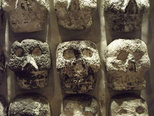 Theo các chuyên gia, tháp sọ người được tạo thành từ hộp sọ của 119 người. Phần lớn hộp sọ thuộc về phụ nữ và trẻ em.