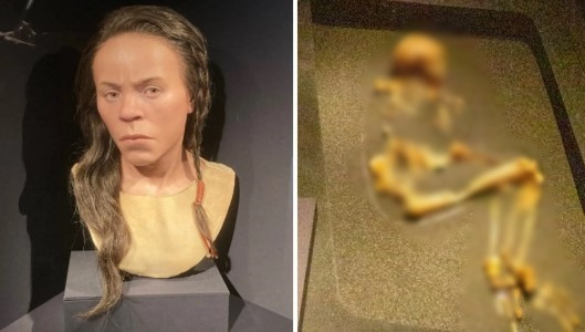 Theo các chuyên gia, người phụ nữ trên được chôn cất ở tư thế ngồi xổm. Để thuận tiện cho việc nghiên cứu, họ đặt tên cho người phụ nữ biệt danh Upper Largie Woman (theo tên mỏ đá - nơi phát hiện hài cốt).