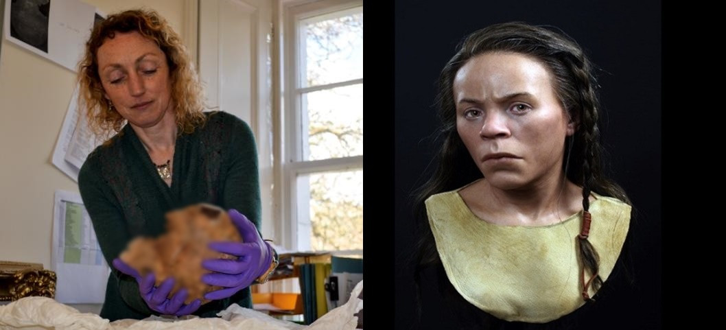 Kết quả phục dựng chân dung Upper Largie Woman của Oscar Nilsson - họa sĩ pháp y ở Thụy Điển cho thấy người phụ nữ thời Đồ đồng này có 2 mắt hơi xa nhau, phần mũi bè ra và hơi hếch. Bà có vầng trán tròn và khuôn miệng rộng.