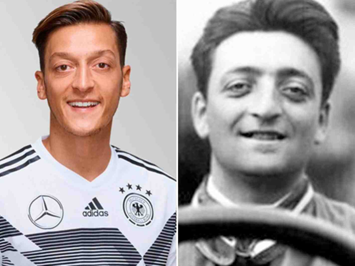 Vào ngày 15/10/1988 (tức hơn 2 tháng sau khi Enzo Anselmo Ferrari mất), Mesut Özil chào đời ở Đức. Khi trưởng thành, Mesut trở thành cầu thủ bóng đá xuất sắc. Đặc biệt, ông có ngoại hình giống như tạc với Enzo Anselmo Ferrari hồi trẻ khiến mọi người kinh ngạc, khó hiểu.