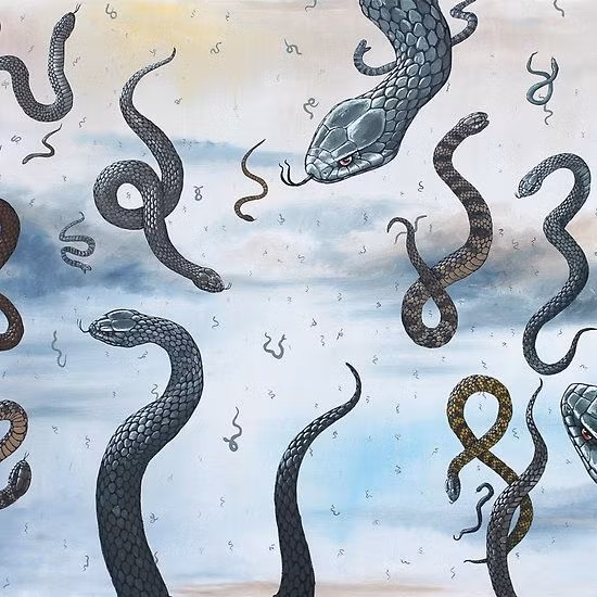 Đến tháng 1/1877, một "cơn mưa rắn" xảy ra ở Memphis, Mỹ. Những con rắn dài khoảng 0,5m rơi từ trên trời xuống khiến nhiều người dân sợ hãi.