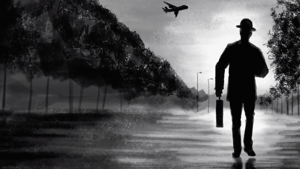 Người đàn ông bí ẩn mặc trang phục vest chỉnh tề, có thể nói được tiếng Pháp, chút tiếng Nhật và vài thứ tiếng khác.