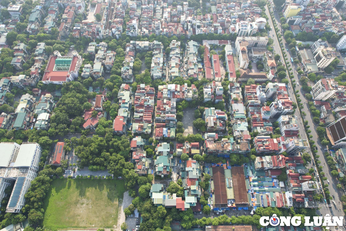 Toan canh khu tap the vua duoc Ha Noi lap quy hoach cai tao