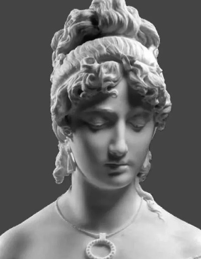 Nhà điêu khắc nổi tiếng người Italy Antonio Tantardini được nhiều người biết đến với bức tượng “Người phụ nữ bán thân”.