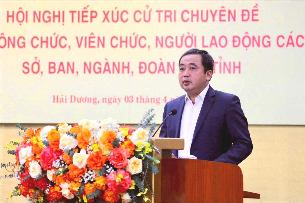 Hải Dương sẽ tạo điều kiện, hỗ trợ cán bộ khi sáp nhập tỉnh - Hình 2 Hai Duong se tao dieu kien, ho tro can bo khi sap nhap tinh-Hinh-2