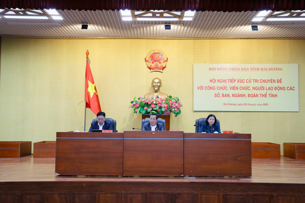 Hải Dương sẽ tạo điều kiện, hỗ trợ cán bộ khi sáp nhập tỉnh Hai Duong se tao dieu kien, ho tro can bo khi sap nhap tinh