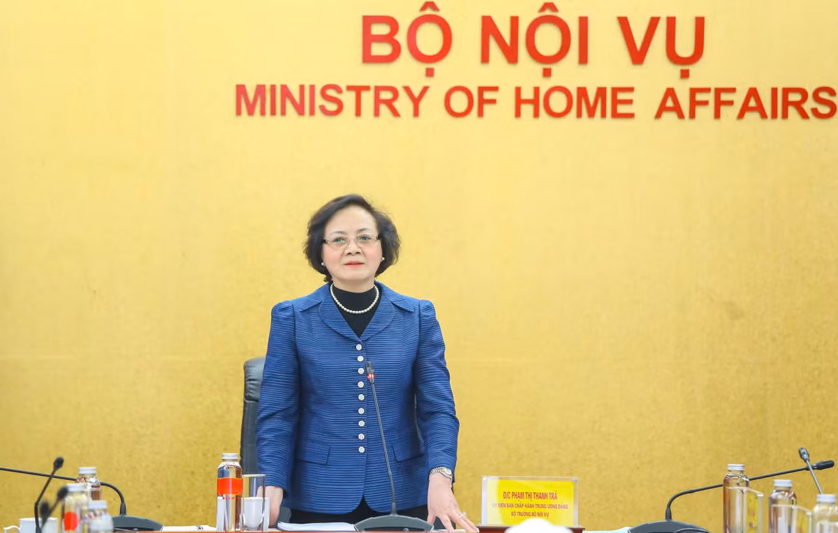 Hoi nghi toan quoc sap xep tinh, xa dien ra ngay 16/4