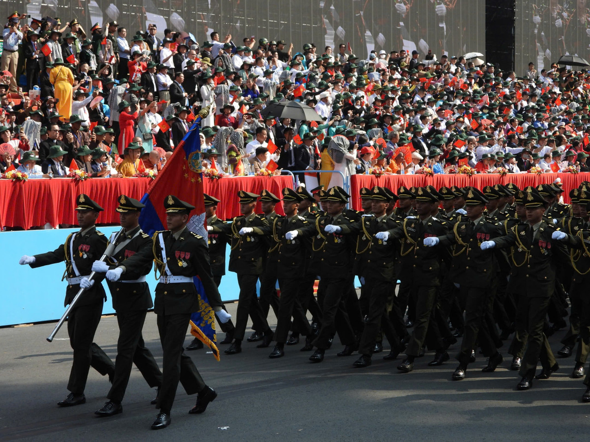 Khối Quân đội Hoàng gia Vương quốc Campuchia. 