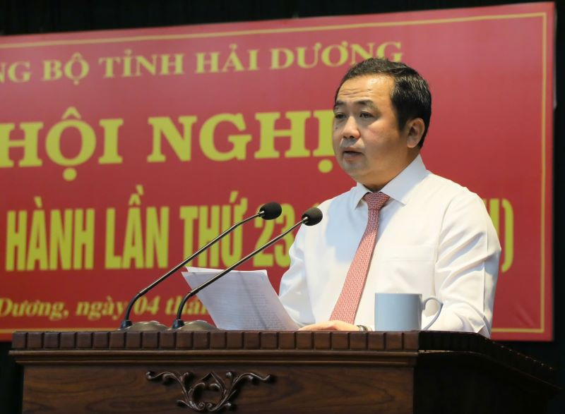 Bí thư Hải Dương làm Trưởng ban sắp xếp đơn vị hành chính xã Bi thu Hai Duong lam Truong ban sap xep don vi hanh chinh xa