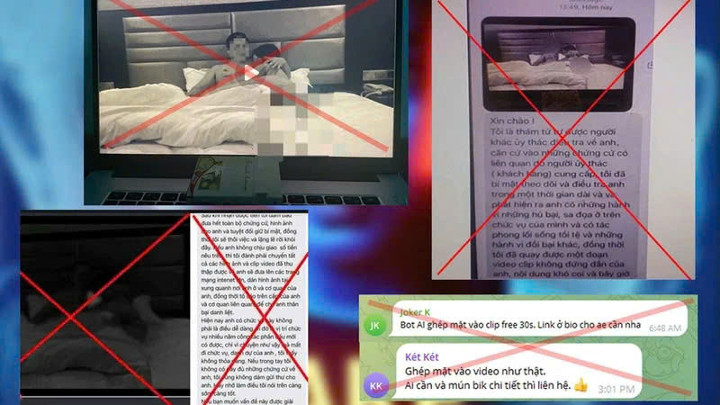 Nhom nguoi nuoc ngoai ghep anh “nhay cam”, tong tien doanh nhan, can bo