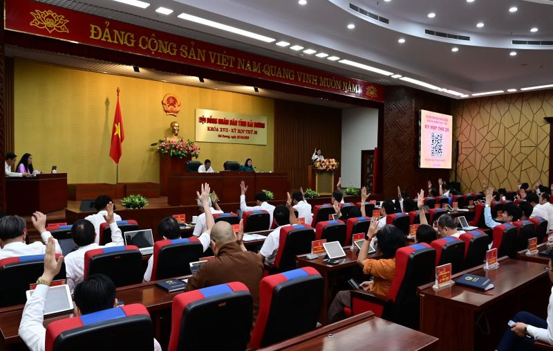 HĐND tỉnh Hải Dương thông qua Nghị quyết hợp nhất với TP Hải Phòng HDND tinh Hai Duong thong qua Nghi quyet hop nhat voi TP Hai Phong