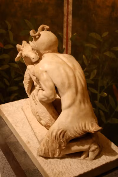 Theo lời kể, có mặt tại hiện trường khảo cổ lúc đó, vua xứ Naples và Sicily đã tái mặt khi trông thấy bức tượng. Sau đó nó đã bị giấu kĩ và chỉ được phép xem nếu có sự cho phép của nhà vua.