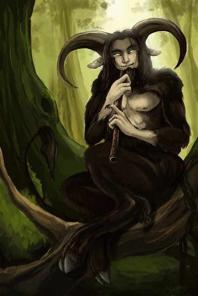 Faun ít lông lá hơn, đầu óc khá ngu ngốc và cũng không đam mê rượu và gái đẹp như Satyr.