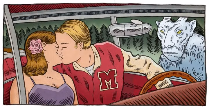 Con quái vật này lần đầu tiên được nhìn thấy trong một đêm mùa hè nóng nực năm 1969. Khi đó có ba cặp vợ chồng trẻ đang đậu xe bên bờ hồ để thưởng thức những khung cảnh lãng mạn.