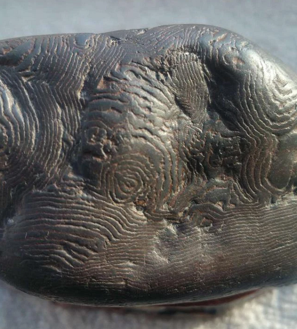 Lúc chuyển đổi công việc khác, ông đã mang luôn cục đá này về nhà. Vì nó cũng khá vừa tay nên mẹ của Sơn Lộc đã đem nó làm đá kỳ. Mãi tới tận năm 2012 một người bạn ghé chơi nghi ngờ viên đá này là một khối thiên thạch nên đã đề nghị Sơn Lộc tìm tới các chuyên gia để được kiểm định.