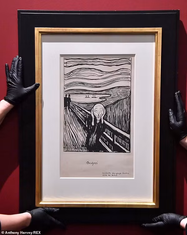 Qua kiểm tra bằng quét tia hồng ngoại và loạt phương pháp phân tích, đối chiếu hiện đại, cuối cùng "thủ phạm" phá hoại "Tiếng thét" cũng đã lộ diện. Đó chẳng là ai khác mà chính là tác giả Edvard Munch.