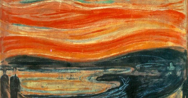 Sau khi phóng to và soi thật kỹ tác phẩm, một nhà phê bình nghệ thuật người Đan Mạch còn phát hiện ra một chi tiết kỳ lạ. Đó là ở góc trên bên trái của tranh có một dòng chữ rất nhỏ viết: "Chỉ có thể vẽ bởi kẻ điên".