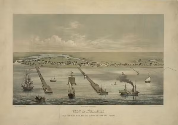 Năm 1875, một cơn bão khác, khủng khiếp hơn nhiều so với “người kế nhiệm” của nó ở Greensburg, đã phá hủy các tòa nhà của thành phố Indianola, Texas, Mỹ và cướp đi sinh mạng hàng trăm người.