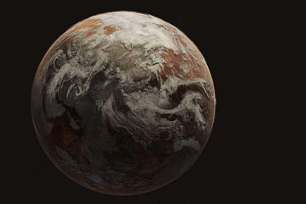 Các nhà khoa học đã chạy các mô hình máy tính mô phỏng sinh quyển của Trái đất, tính toán những thay đổi về độ sáng của Mặt trời và sự sụt giảm tương ứng của mức carbon dioxide khi khí bị phân hủy do mức nhiệt ngày càng tăng.