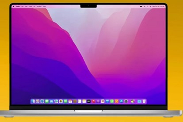 Đúng như tin đồn về một chiếc MacBook màn hình "tai thỏ", MacBook Pro 2021 có một phần notch giống kiểu iPhone ở chính giữa. MacBook Pro bản 16 inch có độ phân giải 3.456 x 2.234 pixel, còn bản 14 inch là 3.024 x 1.964 pixel.