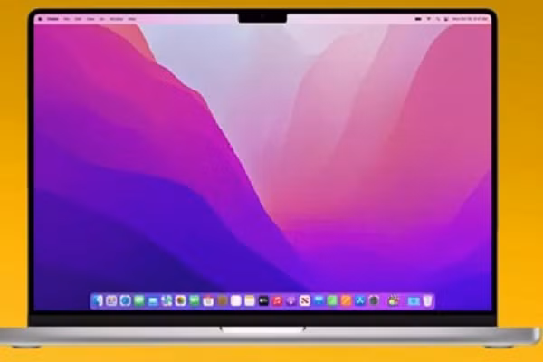 Đúng như tin đồn về một chiếc MacBook màn hình "tai thỏ", MacBook Pro 2021 có một phần notch giống kiểu iPhone ở chính giữa. MacBook Pro bản 16 inch có độ phân giải 3.456 x 2.234 pixel, còn bản 14 inch là 3.024 x 1.964 pixel.