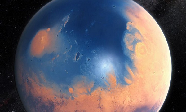 Sao Hỏa cổ đại cũng vậy. Những miệng hố va chạm trở thành các hồ chứa tự nhiên khi Sao Hỏa còn giàu nước. Thời đó Sao Hỏa đã có sông, nhưng chưa nhiều, và 24% lượng nước vẫn tập trung trong các hồ - miệng hố va chạm - này.