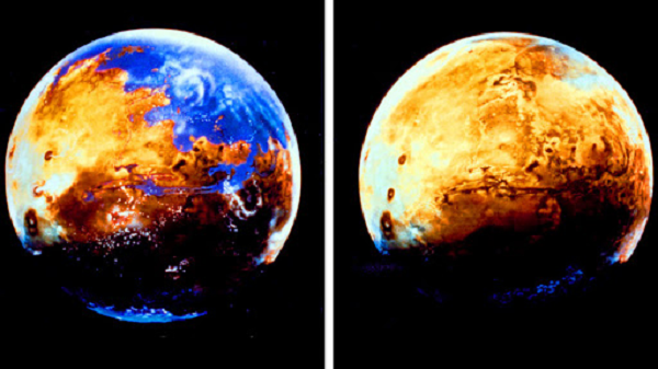 Tuy nhiên, trong một khoảng khắc bất ngờ, các miệng hố va chạm chứa đầy nước này bắt đầu vỡ và gây nên tác động dây chuyền.