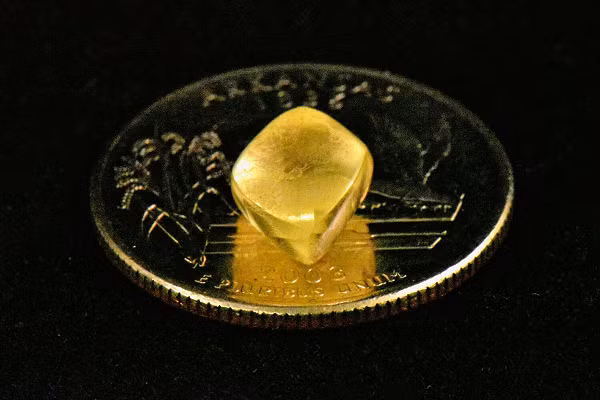 Là chủ nhân của viên kim cương giá trị, bà Noreen chắc hẳn là vô cùng hạnh phúc. Bà đặt tên cho viên kim cương vàng là Lucy và nói rằng chưa có kế hoạch cụ thể sẽ làm gì với viên kim cương này.