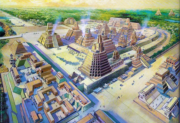 Tikal và Teotihuacan đều là những đô thị trù phú nhưng vai trò khác nhau trong lịch sử. Tikal là thủ đô của một đế chế lớn nhưng vẫn chỉ là một thành phố đông dân, trong khi Teotihuacan mang đầy đủ đặc tính của một đế chế.