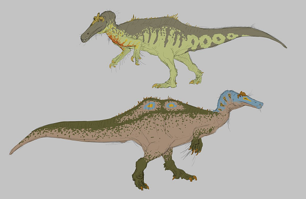 Diệc chủ yếu sử dụng chiếc mỏ dài để bắt sinh vật thủy sinh xung quanh rìa của các dòng nước. "Diệc địa ngục có sừng" cũng vậy nhưng có chế độ ăn linh hoạt hơn. Với chiếc miệng khổng lồ và bộ hàm rắn chắc chúng có thể săn cả các loài động vật lớn trên cạn.