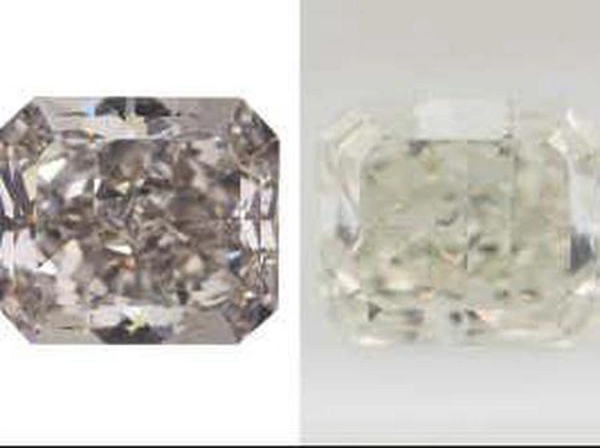 Kim cương này chỉ thay đổi màu sắc khi được làm lạnh ở nhiệt độ khoảng âm 196 độ C, nhiệt độ của nitơ lỏng. Bà Persaud phát hiện ra loại kim cương mới khi phân loại đá quý của các khách hàng.