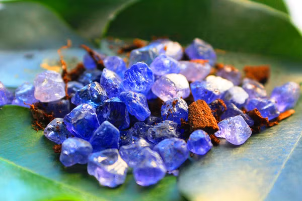 Đá Tanzanite chủ yếu được dùng để chế tạo trang sức, đây là một trong những loại đá quý hiếm nhất trên Trái Đất.