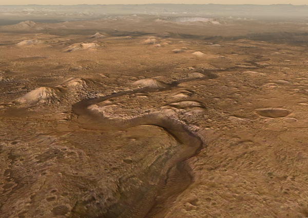 Những lớp đất nằm nghiêng là dấu vết còn sót lại của một vùng châu thổ. Sông đẩy bùn và đất vào những vùng trũng chứa nước, trầm tích lắng xuống theo thời gian sẽ tạo thành những ụ phù sa tỏa ra theo hình cánh quạt.