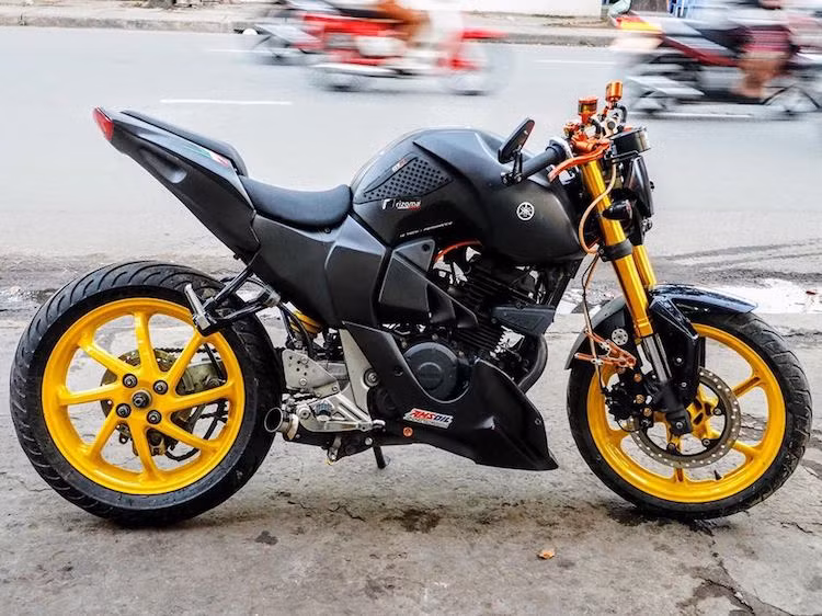 Được nhập về Việt Nam từ thị trường Ấn Độ, Yamaha FZ-S 150 hay Yamaha FZ-S Byson là mẫu naked bike giá rẻ, hướng tới nhóm khách hàng trẻ. Dù có động cơ khác và yếu hơn so với chiếc FZ150i tại Việt Nam nhưng mẫu xe này vẫn được nhiều biker Việt ưa chuộng bởi kiểu dáng "cơ bắp" hơn.