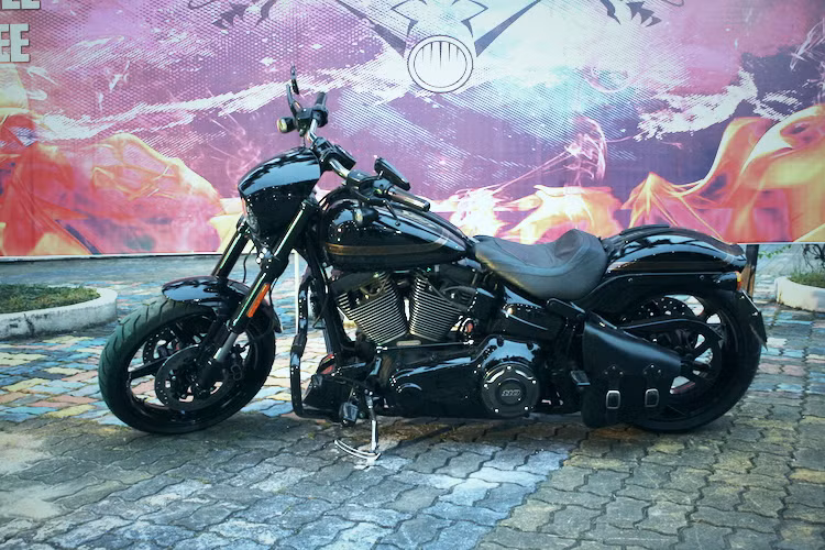 Là một mẫu xe thuộc dòng Softail của Harley-Davidson, CVO Pro Street Breakout có cơ cấu phuộc sau được giấu kín, khiến cho chiếc xe có vẻ đẹp của các dòng khung liền, không phuộc sau Hard Tail trong khi vẫn không phải "hi sinh" sự thoải mái.