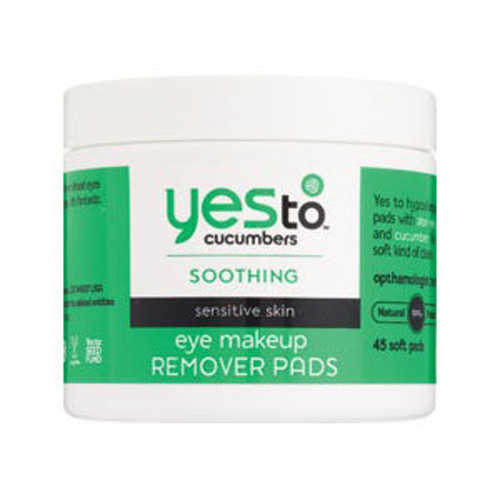 Tẩy trang mắt môi Yes to Cucumbers. Giá 8,49$. Nếu không loại bỏ lớp trang điểm mắt môi trước khi đi ngủ thì e rằng làn da của bạn sẽ bị bí bách, tắc nghẽn nang lông. Chọn loại tẩy trang này sẽ không gây dị ứng, không quá nhờn, không làm cay mắt. Bạn sẽ cảm thấy mát lạnh trên mắt sau khi kết thúc một ngày dài với lớp trang điểm 