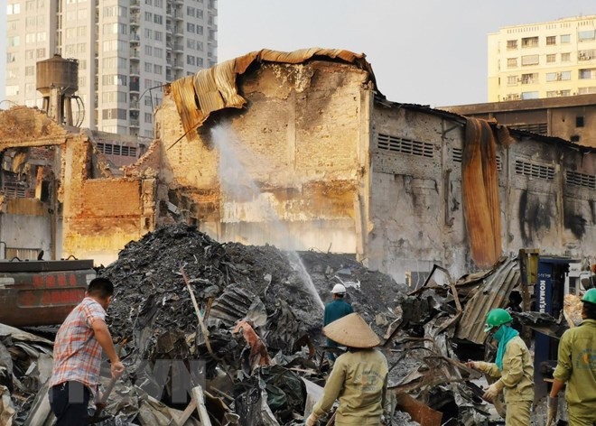 Hoan thanh viec tieu tay hien truong vu chay Cong ty Rang Dong-Hinh-6