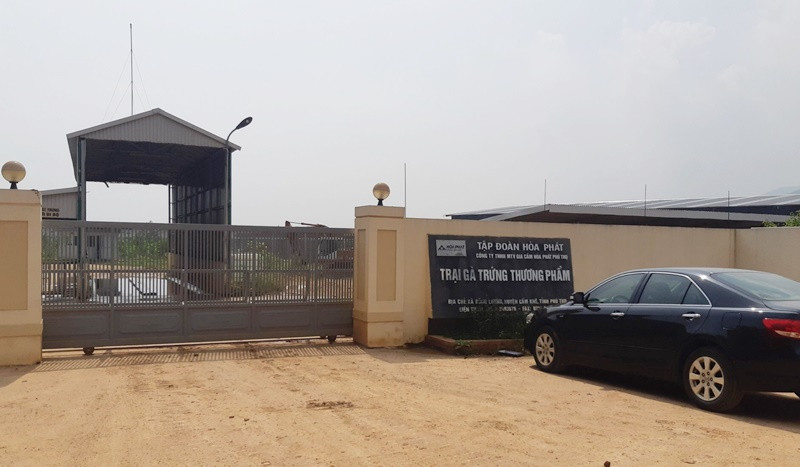 Gia cam Hoa Phat Phu Tho xa thai o nhiem moi truong: So TN&MT Phu Tho 