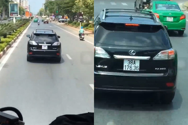 Tai xe Lexus khong nhuong duong xe cuu hoa bi phat nang noi gi?